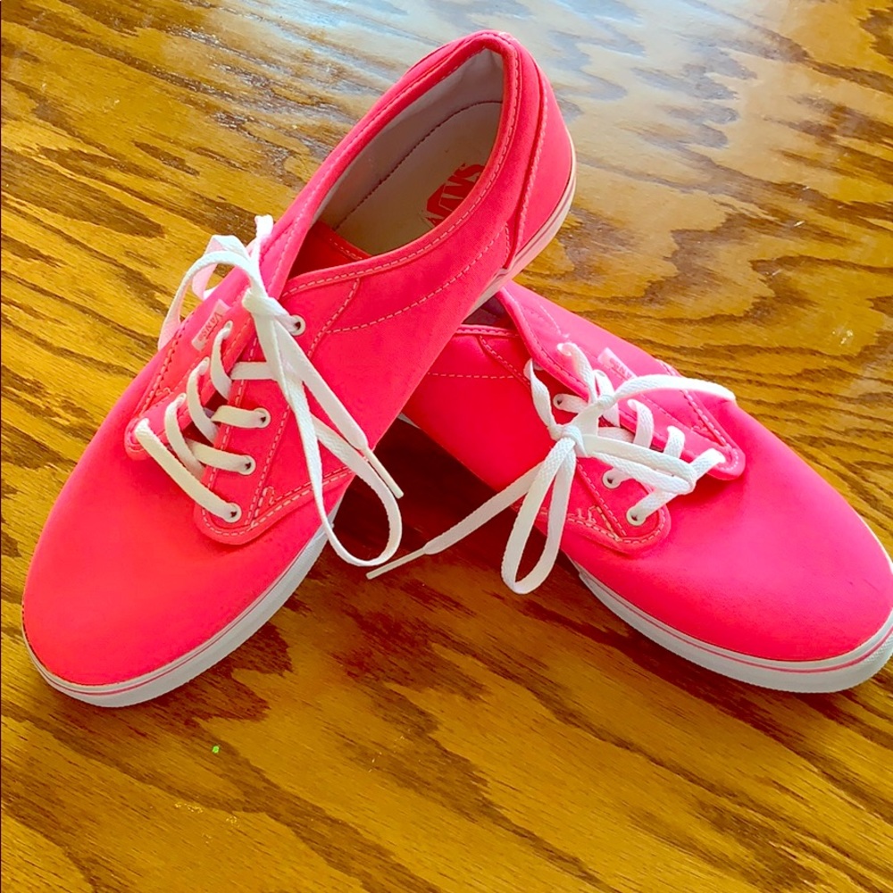 Neon pink size 11 Vans